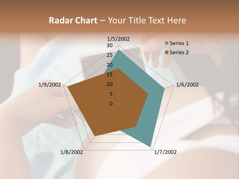 Analysing Relaxation Sofa PowerPoint Template