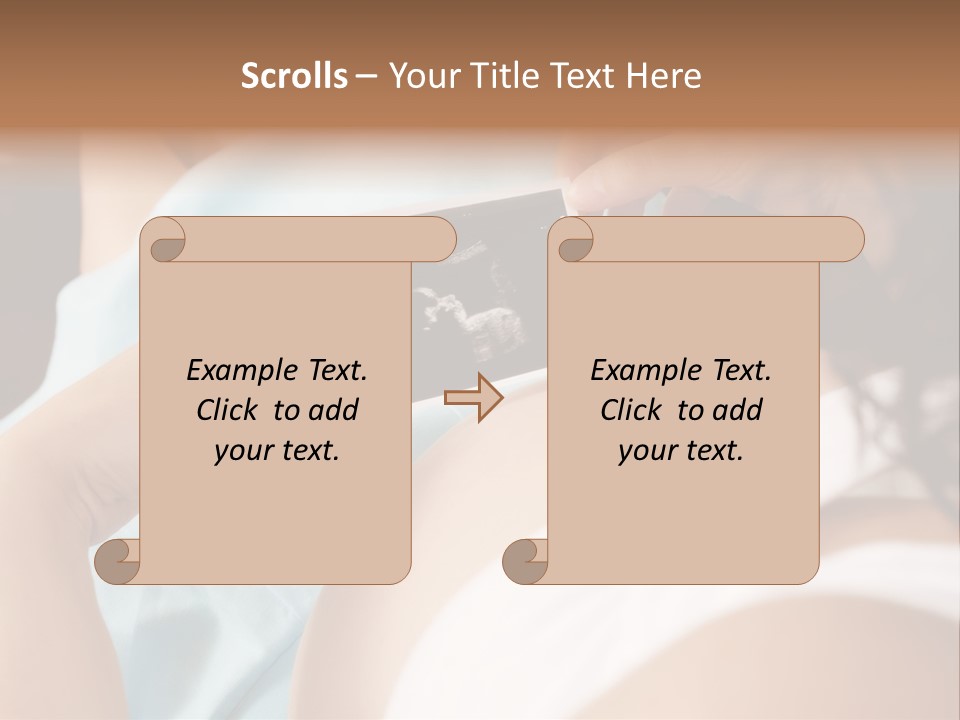 Analysing Relaxation Sofa PowerPoint Template