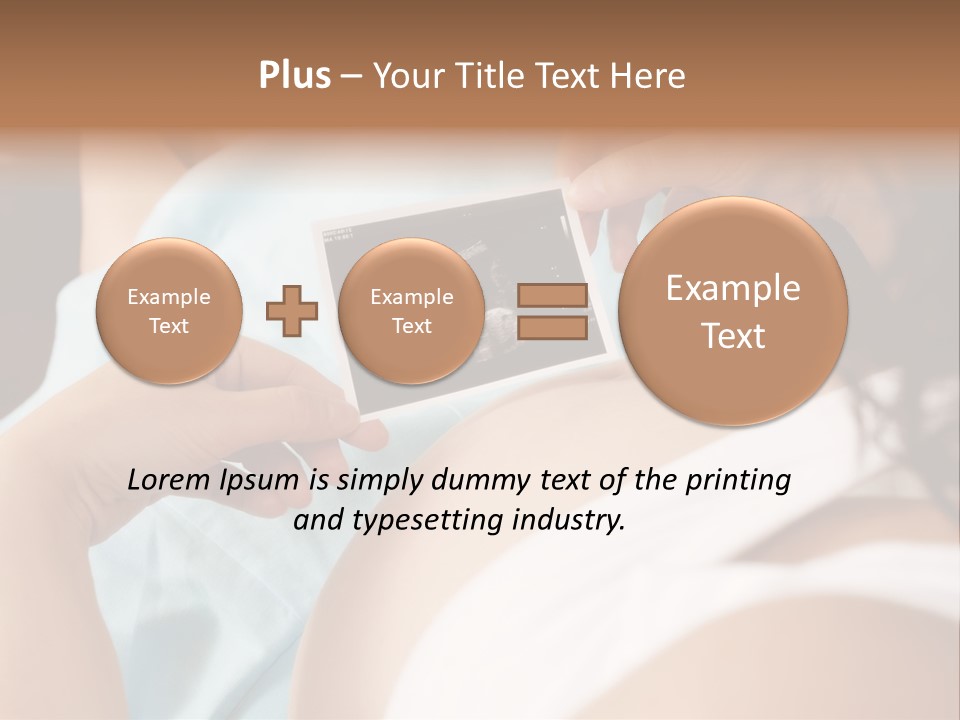 Analysing Relaxation Sofa PowerPoint Template