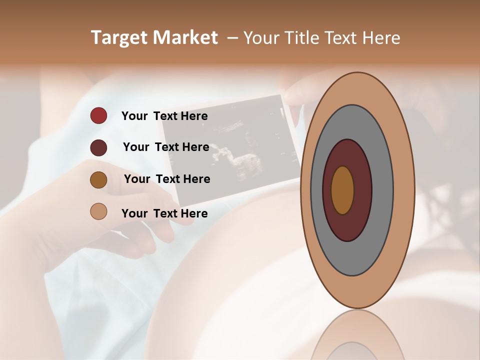 Analysing Relaxation Sofa PowerPoint Template