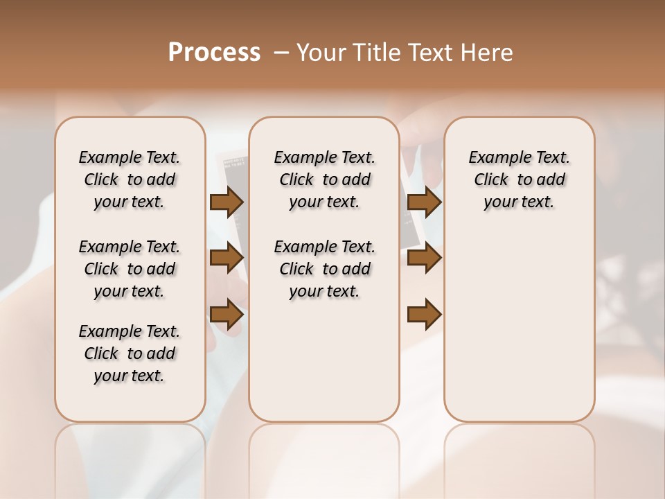 Analysing Relaxation Sofa PowerPoint Template