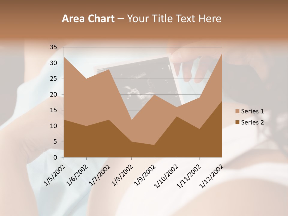 Analysing Relaxation Sofa PowerPoint Template