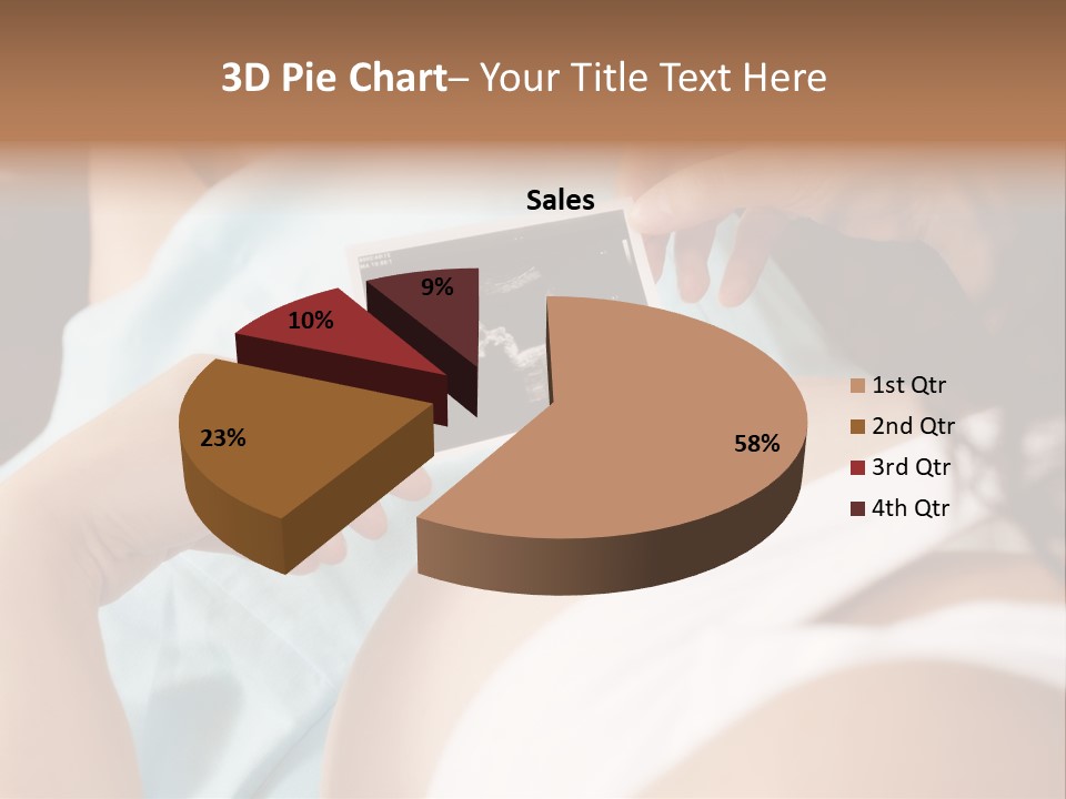 Analysing Relaxation Sofa PowerPoint Template
