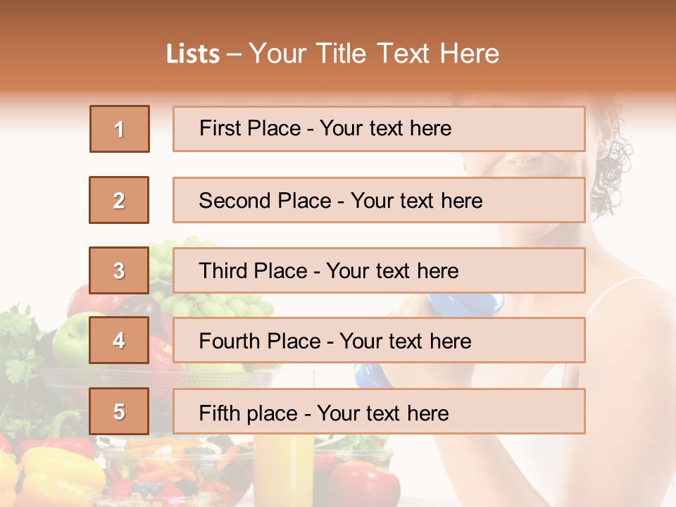 Pretty Life Healthcare PowerPoint Template