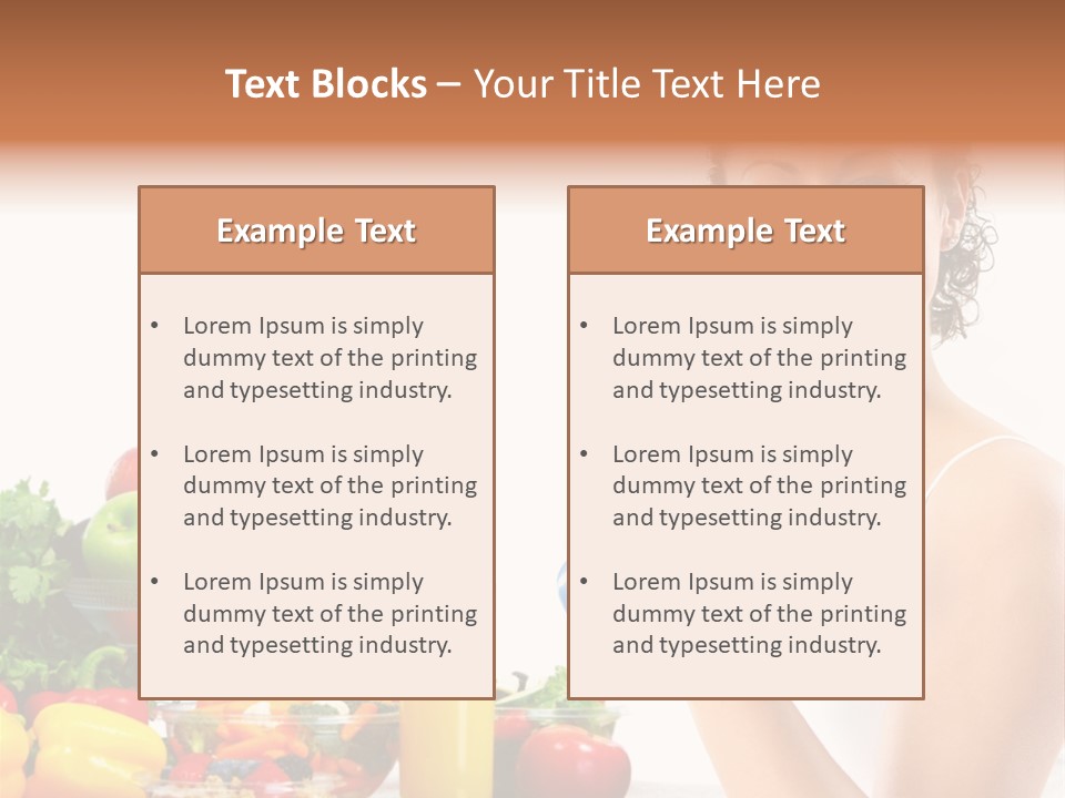 Pretty Life Healthcare PowerPoint Template