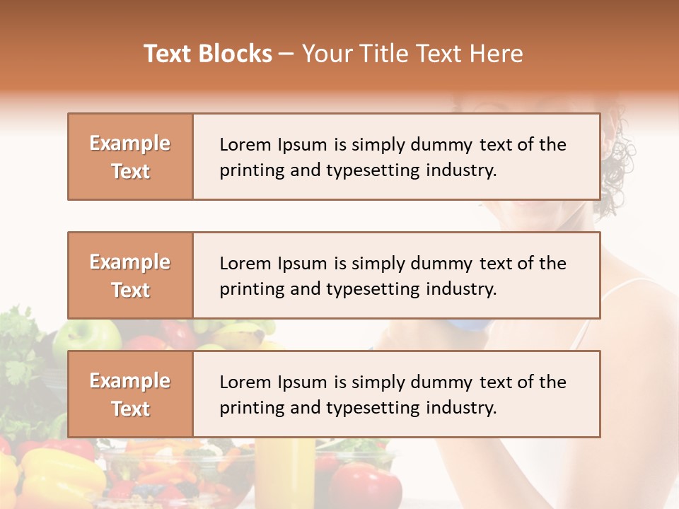 Pretty Life Healthcare PowerPoint Template