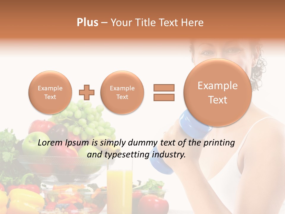 Pretty Life Healthcare PowerPoint Template