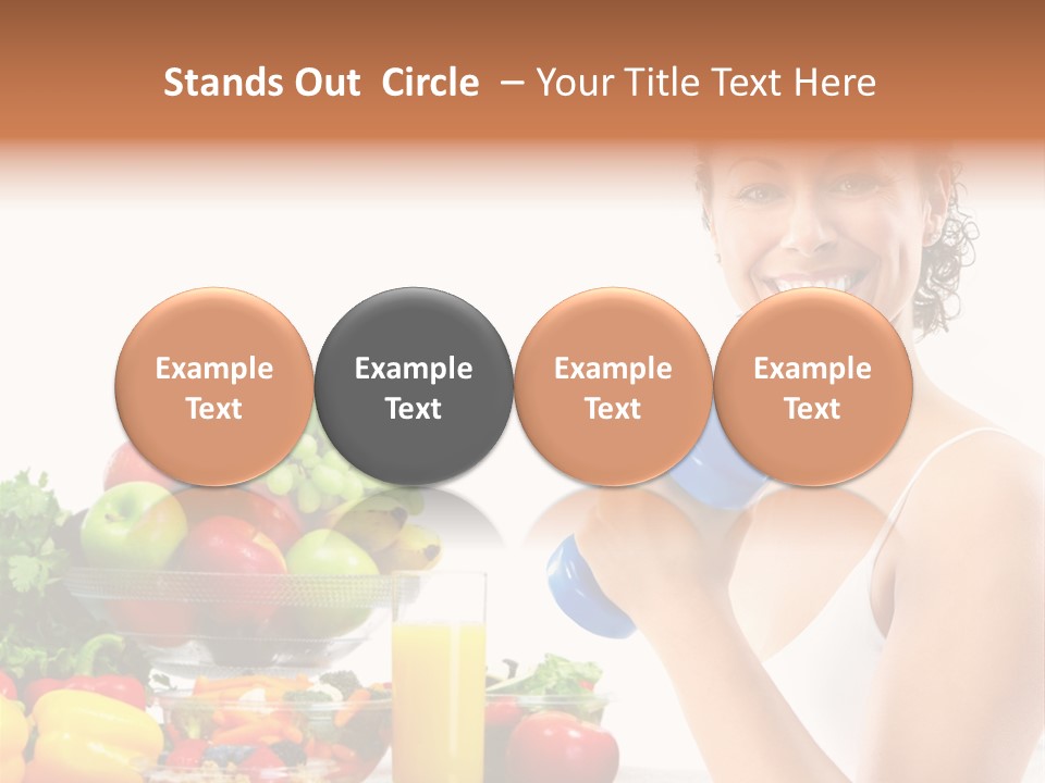 Pretty Life Healthcare PowerPoint Template