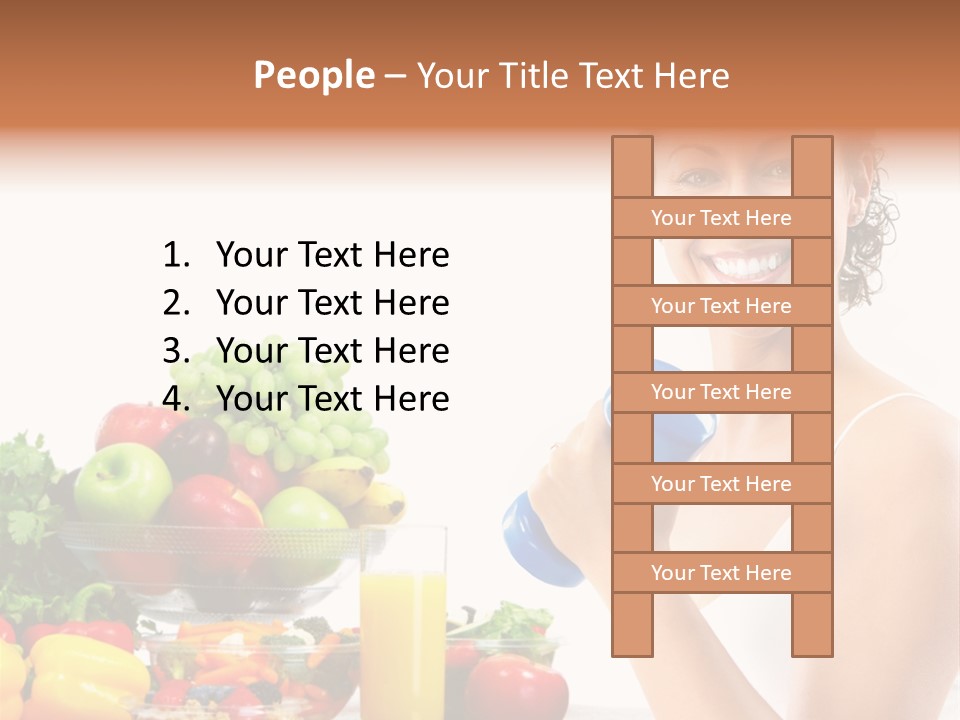 Pretty Life Healthcare PowerPoint Template