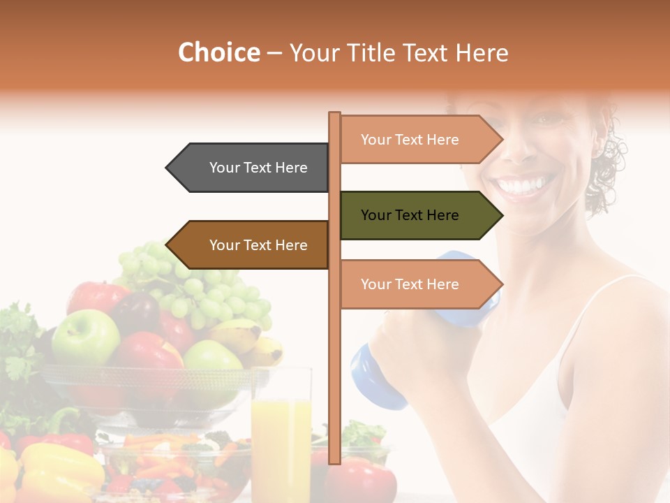 Pretty Life Healthcare PowerPoint Template
