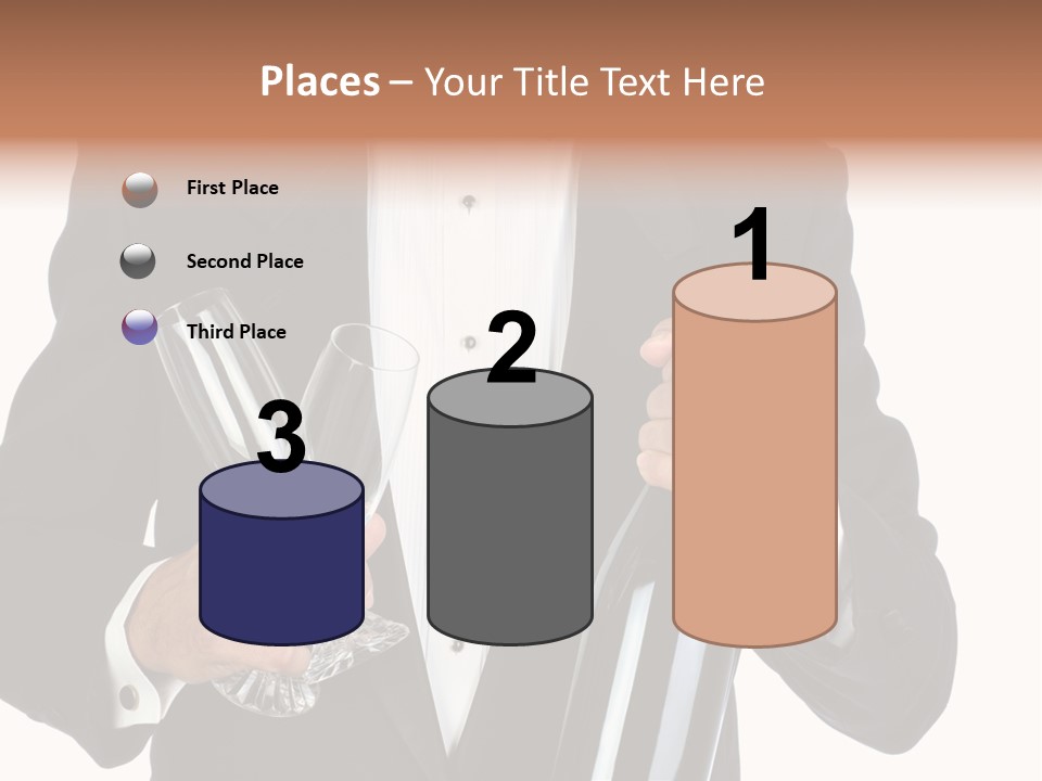 Waiter  Event PowerPoint Template