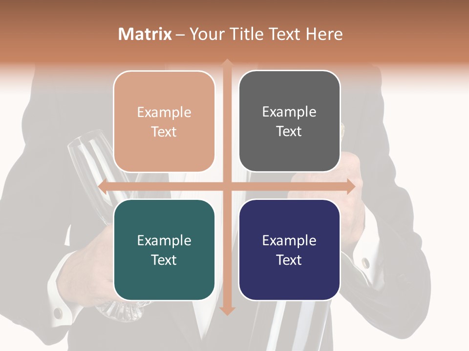 Waiter  Event PowerPoint Template