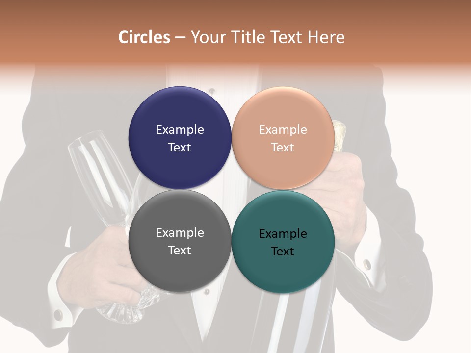 Waiter  Event PowerPoint Template