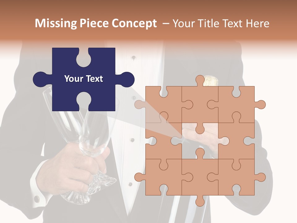 Waiter  Event PowerPoint Template