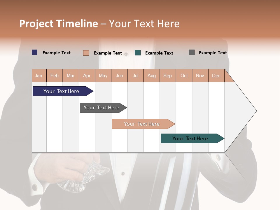 Waiter  Event PowerPoint Template