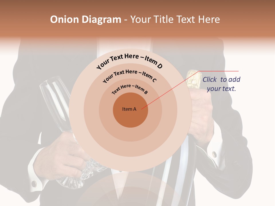 Waiter  Event PowerPoint Template