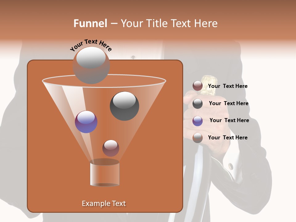 Waiter  Event PowerPoint Template