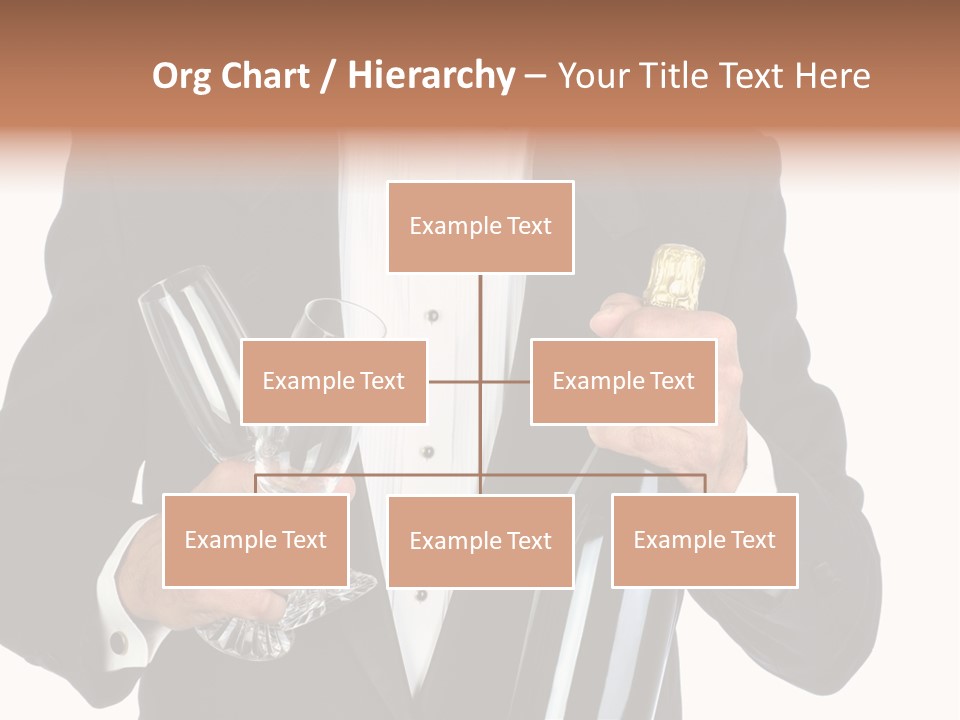 Waiter  Event PowerPoint Template