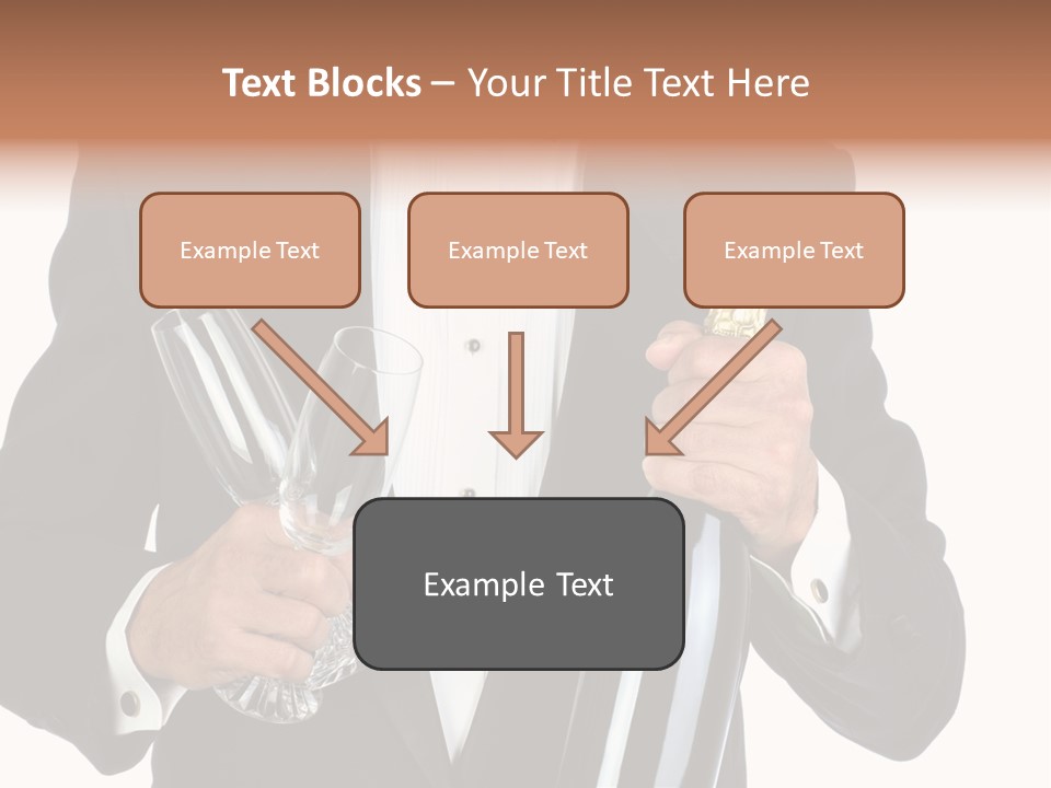 Waiter  Event PowerPoint Template