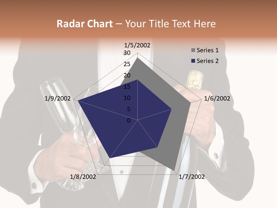 Waiter  Event PowerPoint Template