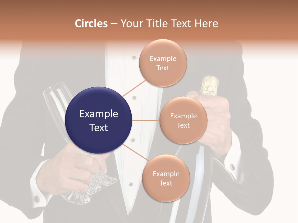 Waiter  Event PowerPoint Template