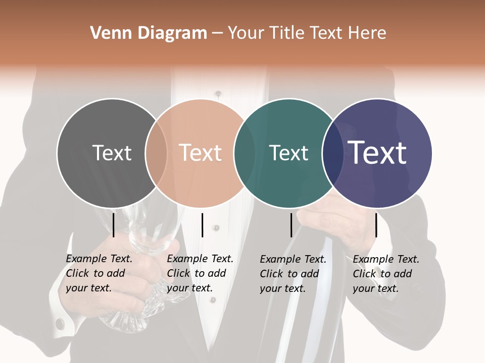 Waiter  Event PowerPoint Template