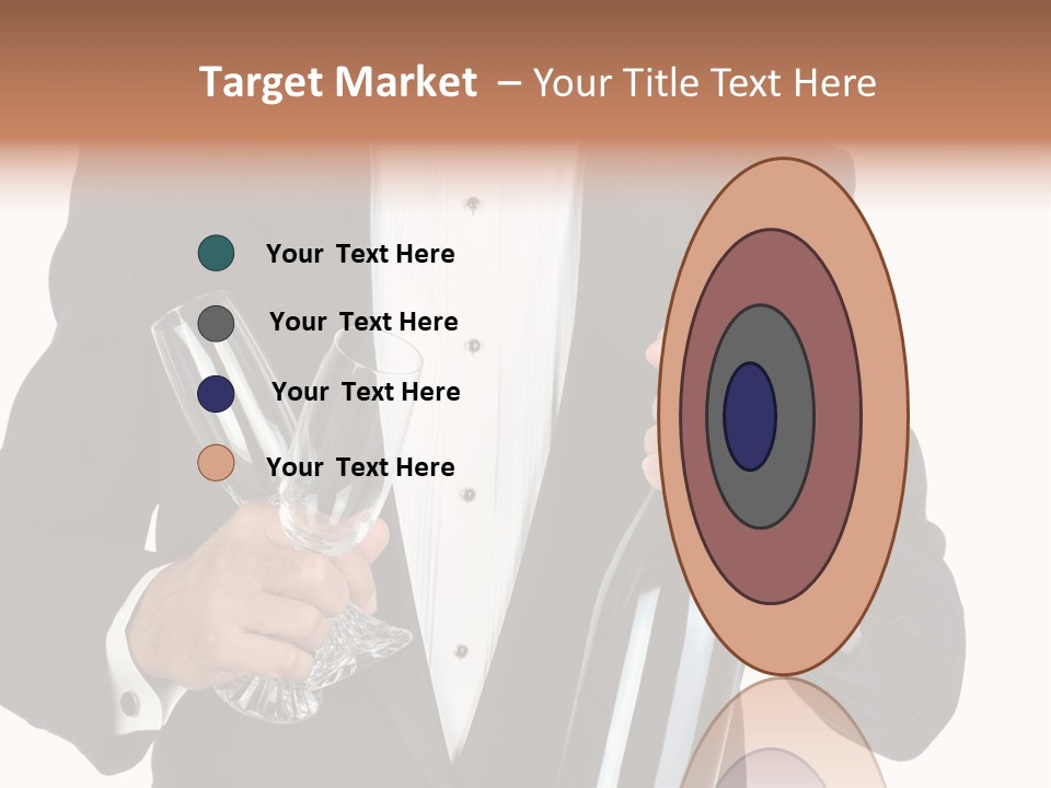 Waiter  Event PowerPoint Template