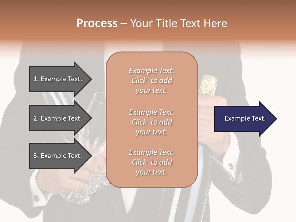 Waiter  Event PowerPoint Template