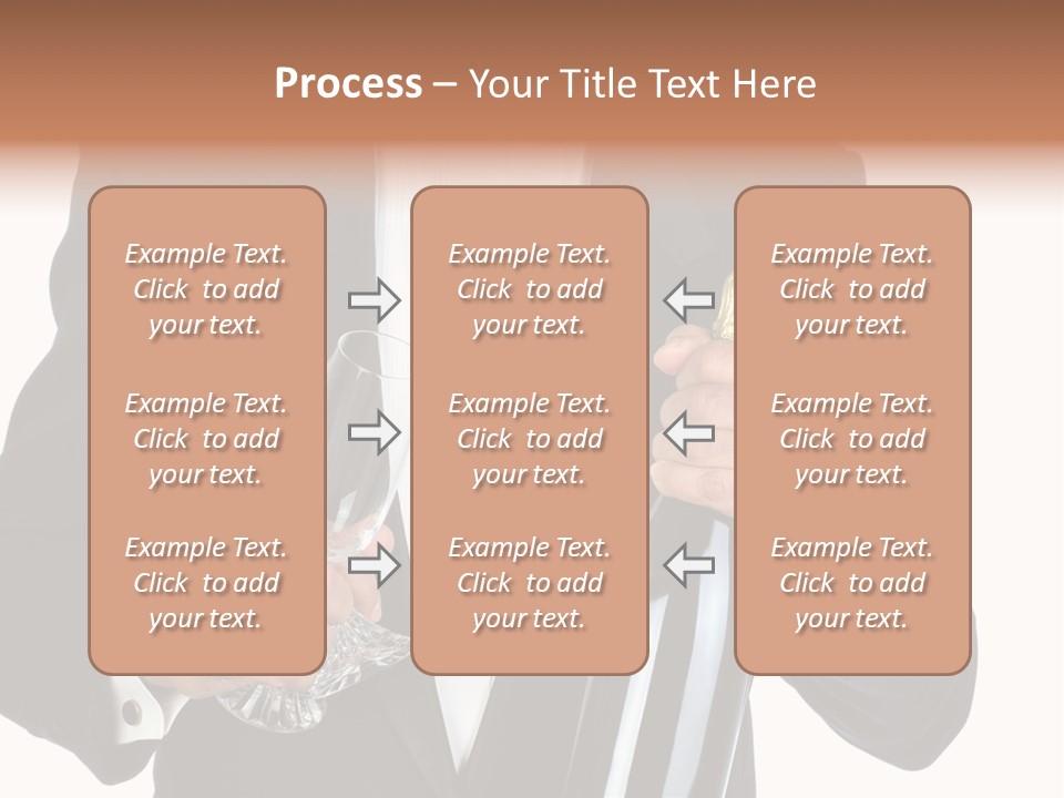 Waiter  Event PowerPoint Template