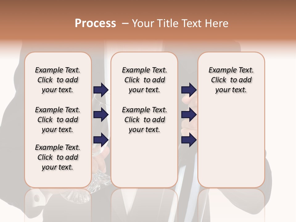 Waiter  Event PowerPoint Template