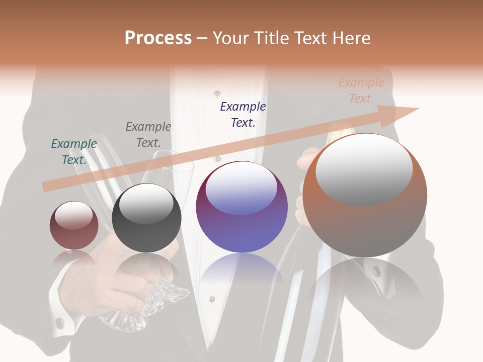 Waiter  Event PowerPoint Template