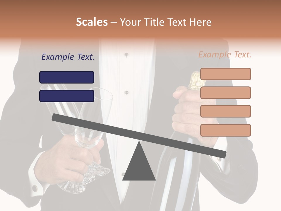 Waiter  Event PowerPoint Template