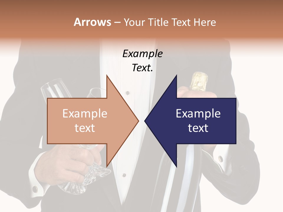 Waiter  Event PowerPoint Template