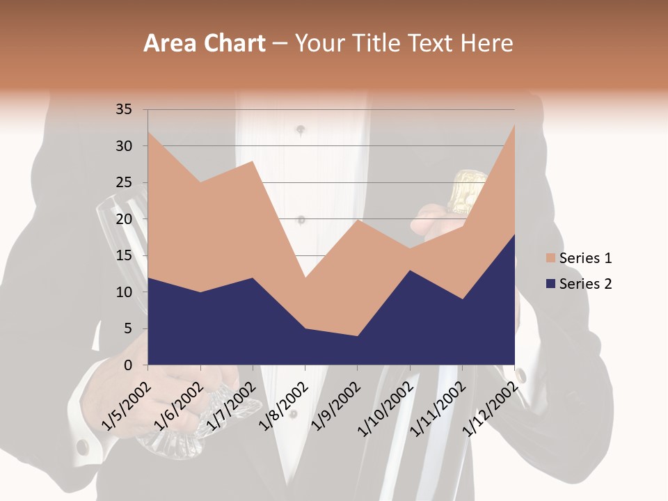 Waiter  Event PowerPoint Template