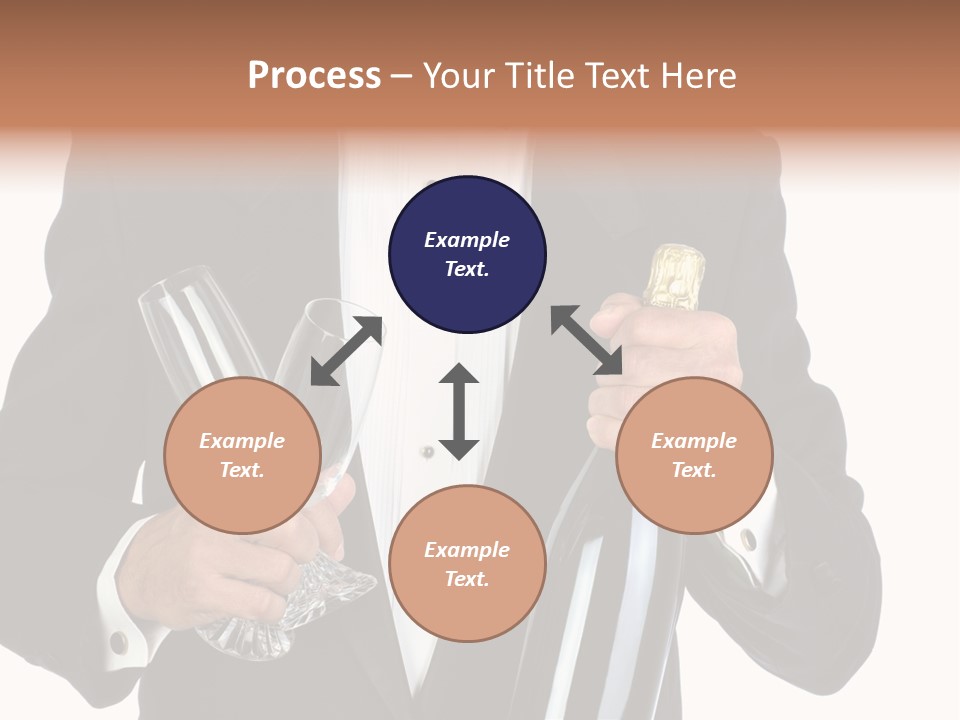 Waiter  Event PowerPoint Template