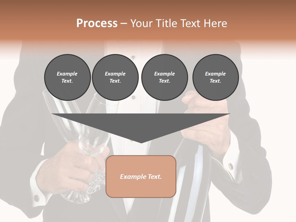 Waiter  Event PowerPoint Template