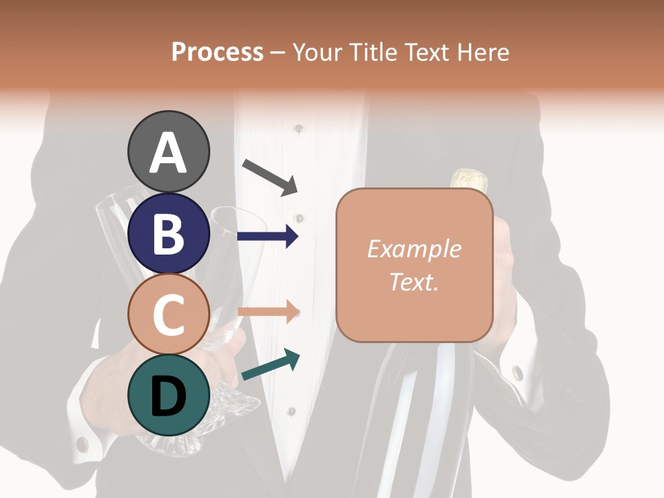 Waiter  Event PowerPoint Template