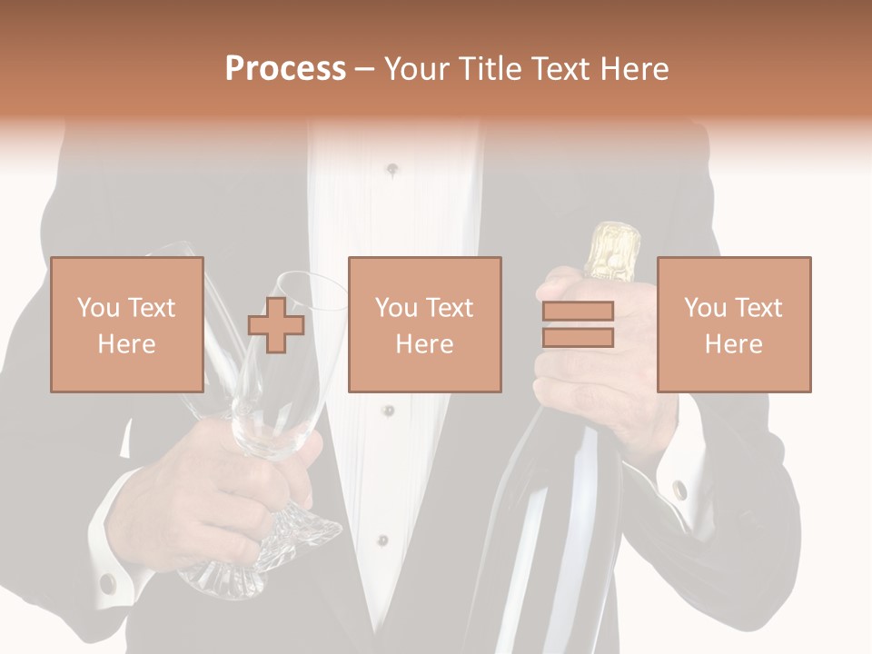 Waiter  Event PowerPoint Template