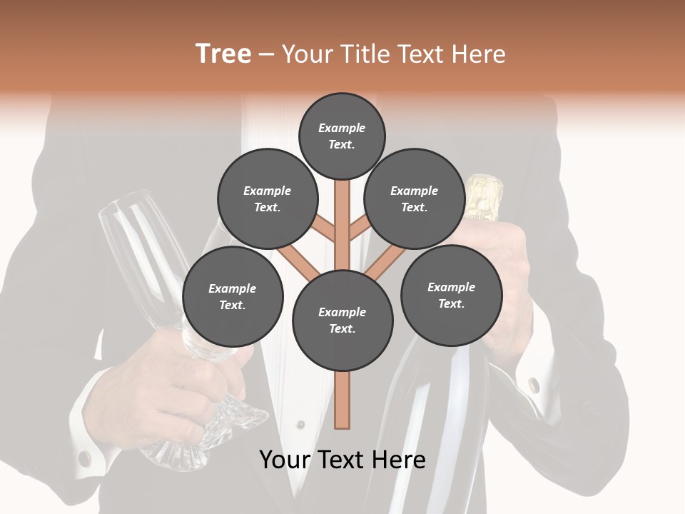 Waiter  Event PowerPoint Template