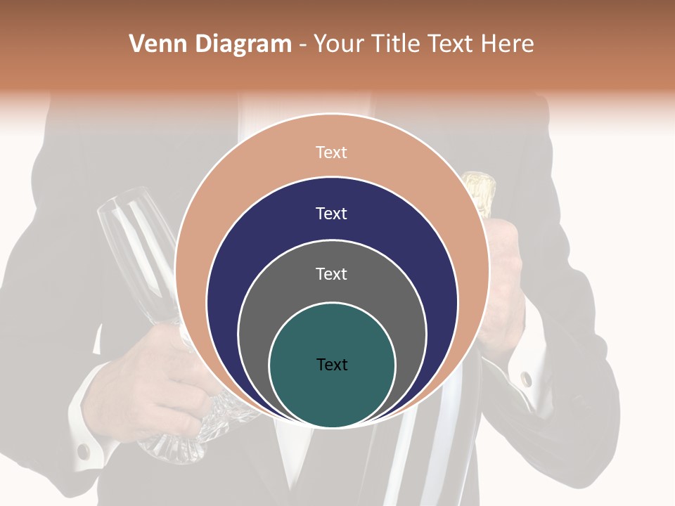 Waiter  Event PowerPoint Template