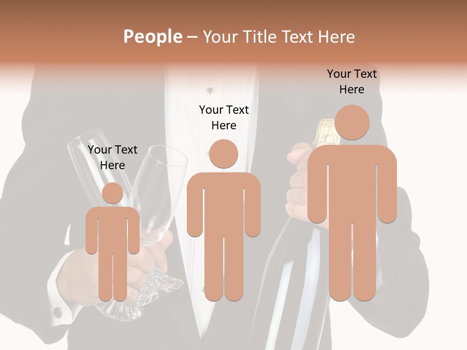 Waiter  Event PowerPoint Template