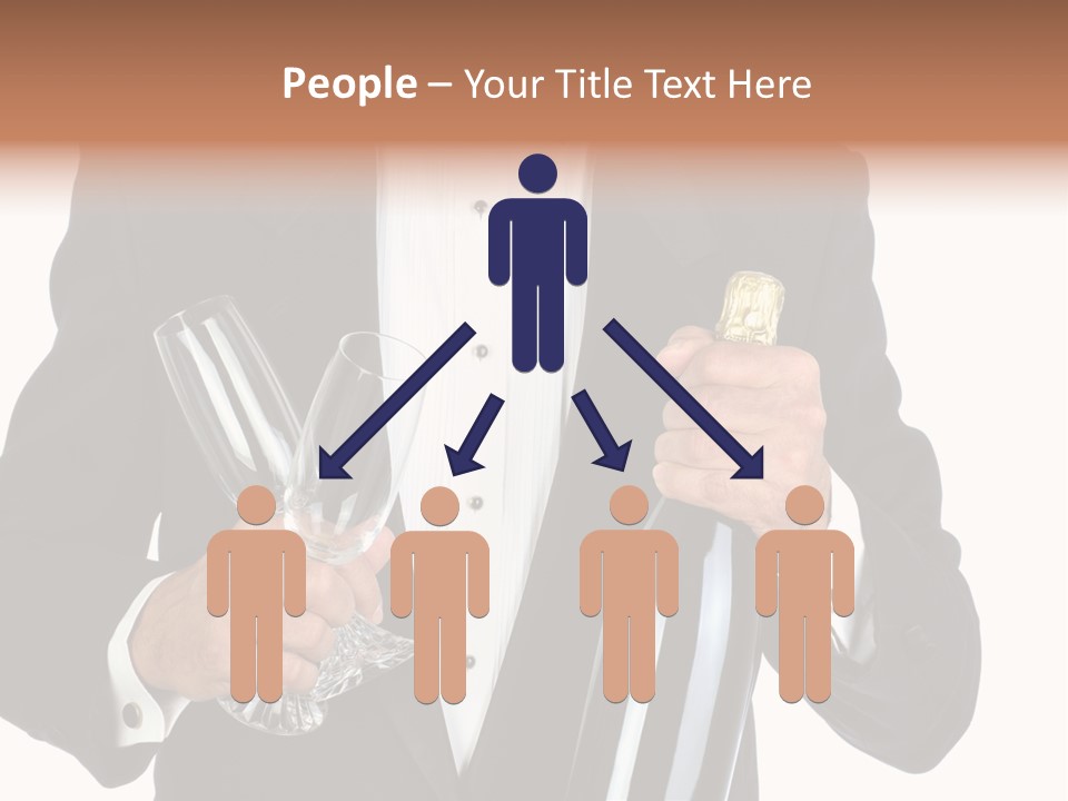 Waiter  Event PowerPoint Template