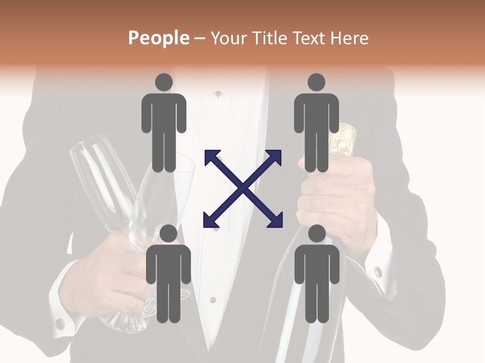 Waiter  Event PowerPoint Template