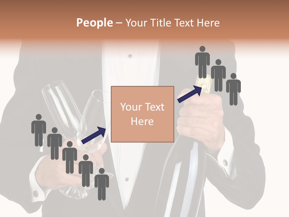 Waiter  Event PowerPoint Template