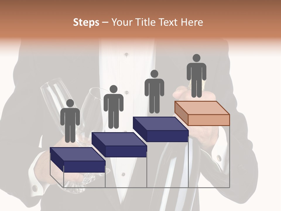 Waiter  Event PowerPoint Template