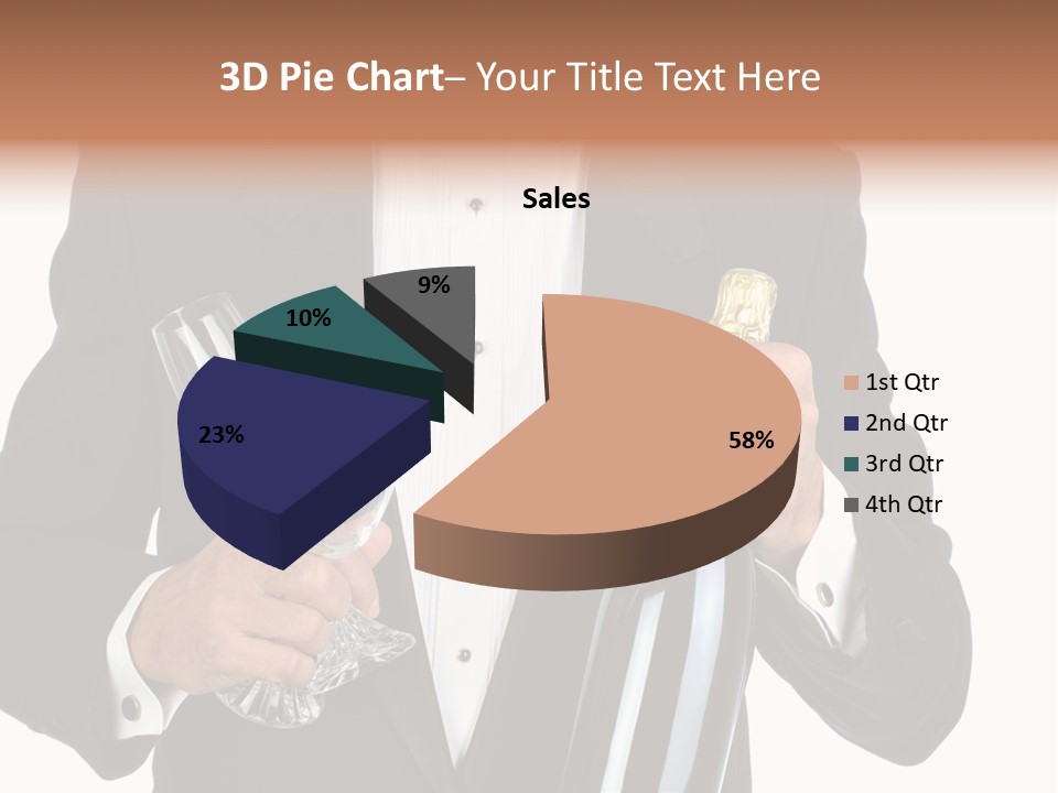 Waiter  Event PowerPoint Template