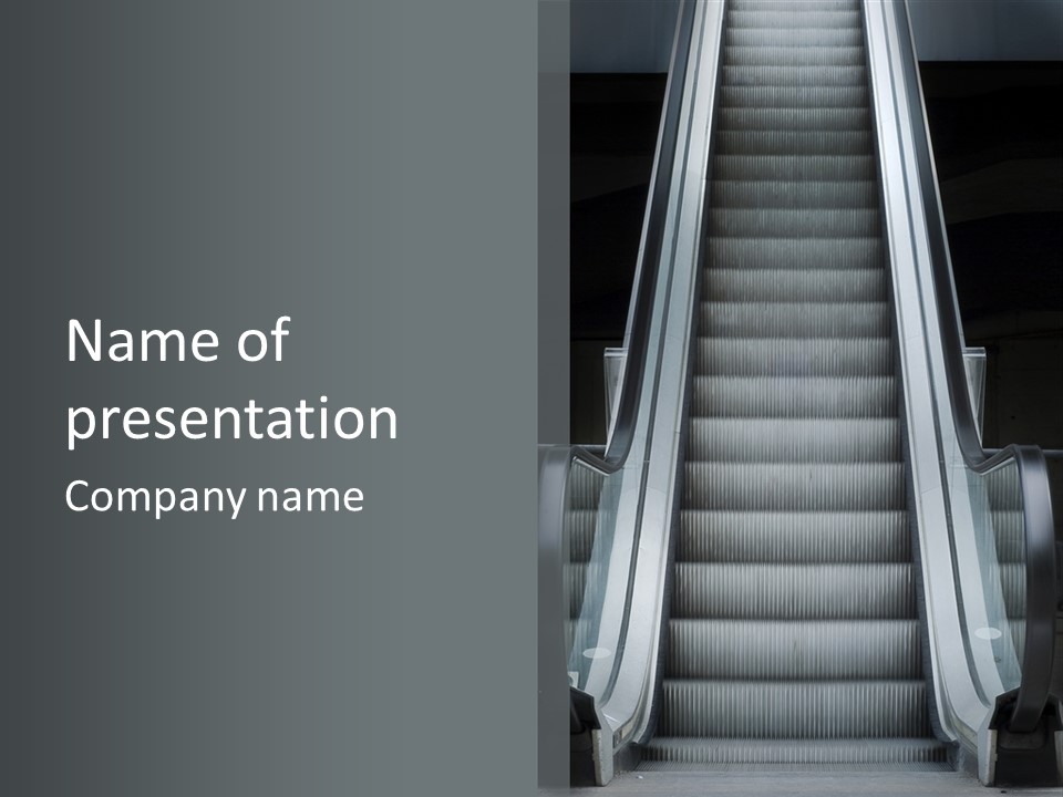 Terminal Steps Carrier PowerPoint Template