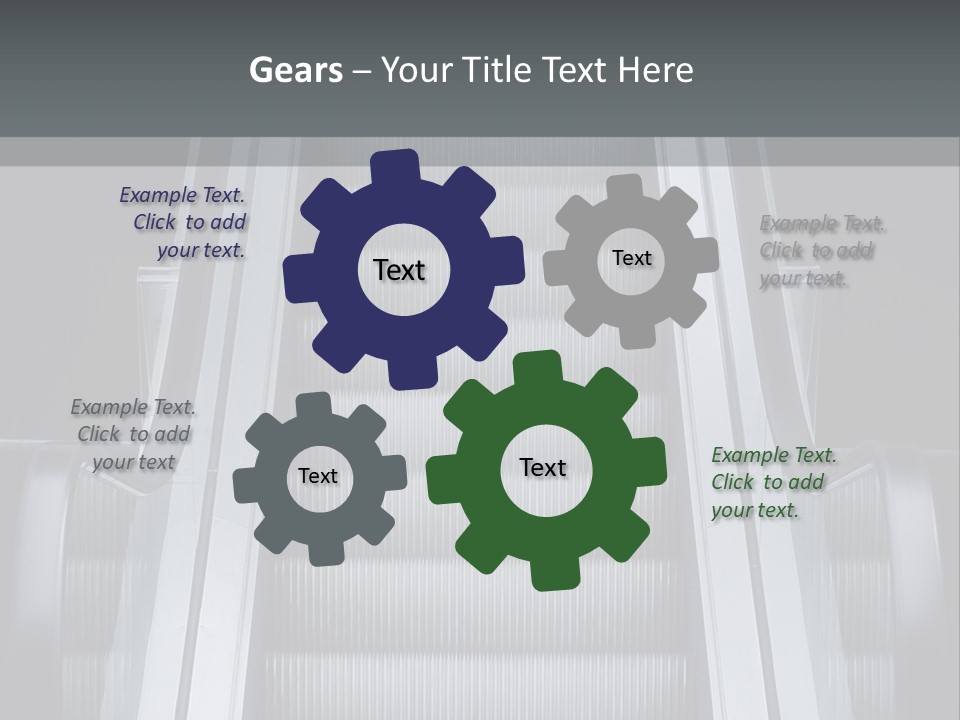 Terminal Steps Carrier PowerPoint Template