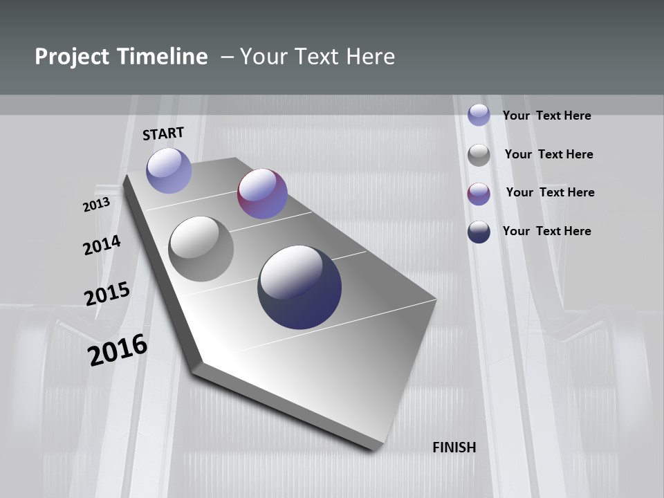 Terminal Steps Carrier PowerPoint Template