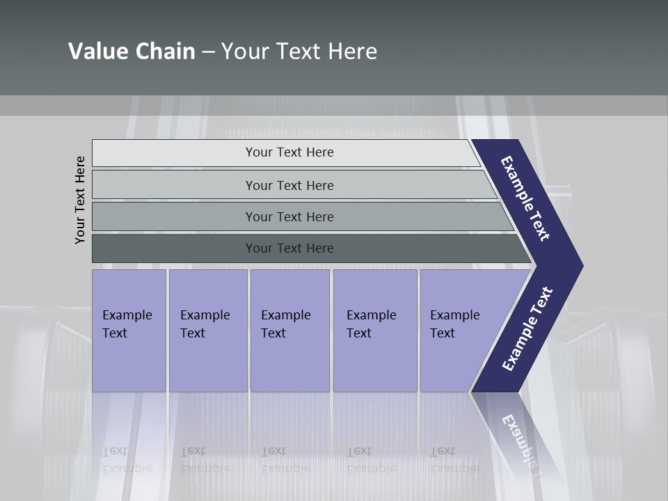Terminal Steps Carrier PowerPoint Template